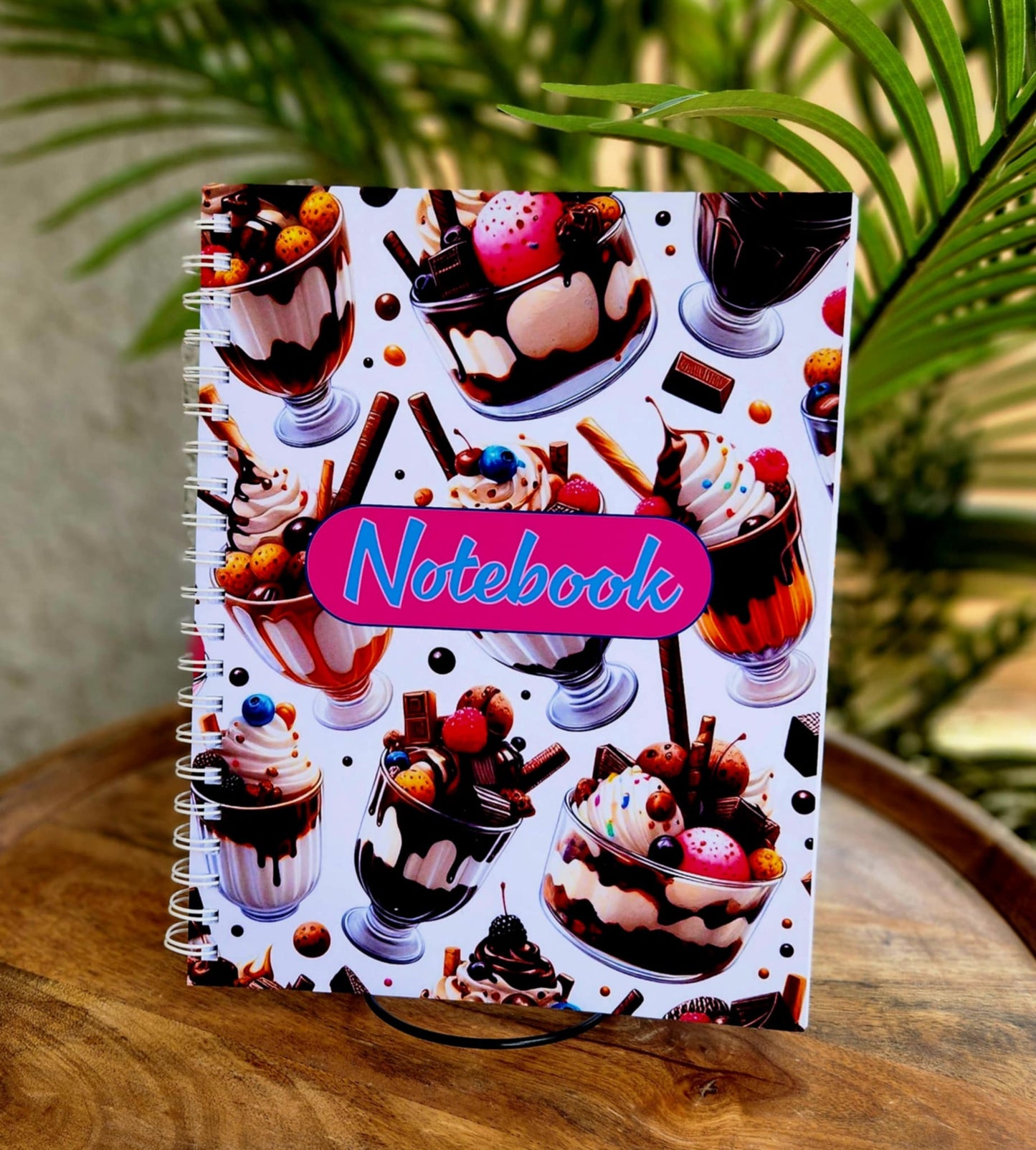 "Confectionaries" Handmade Subject Notebook
