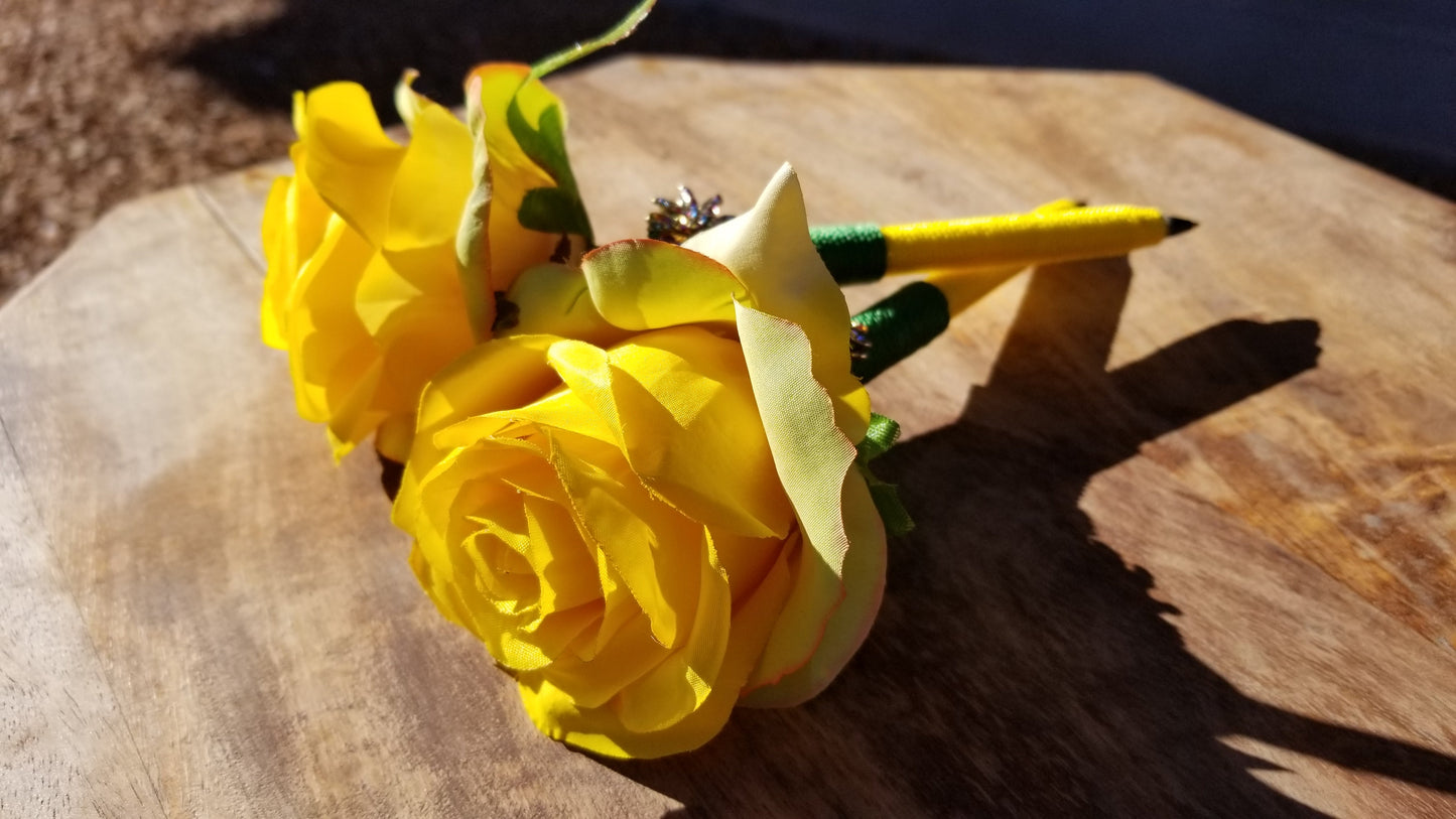 "Princess Star" Faux Flower Pen