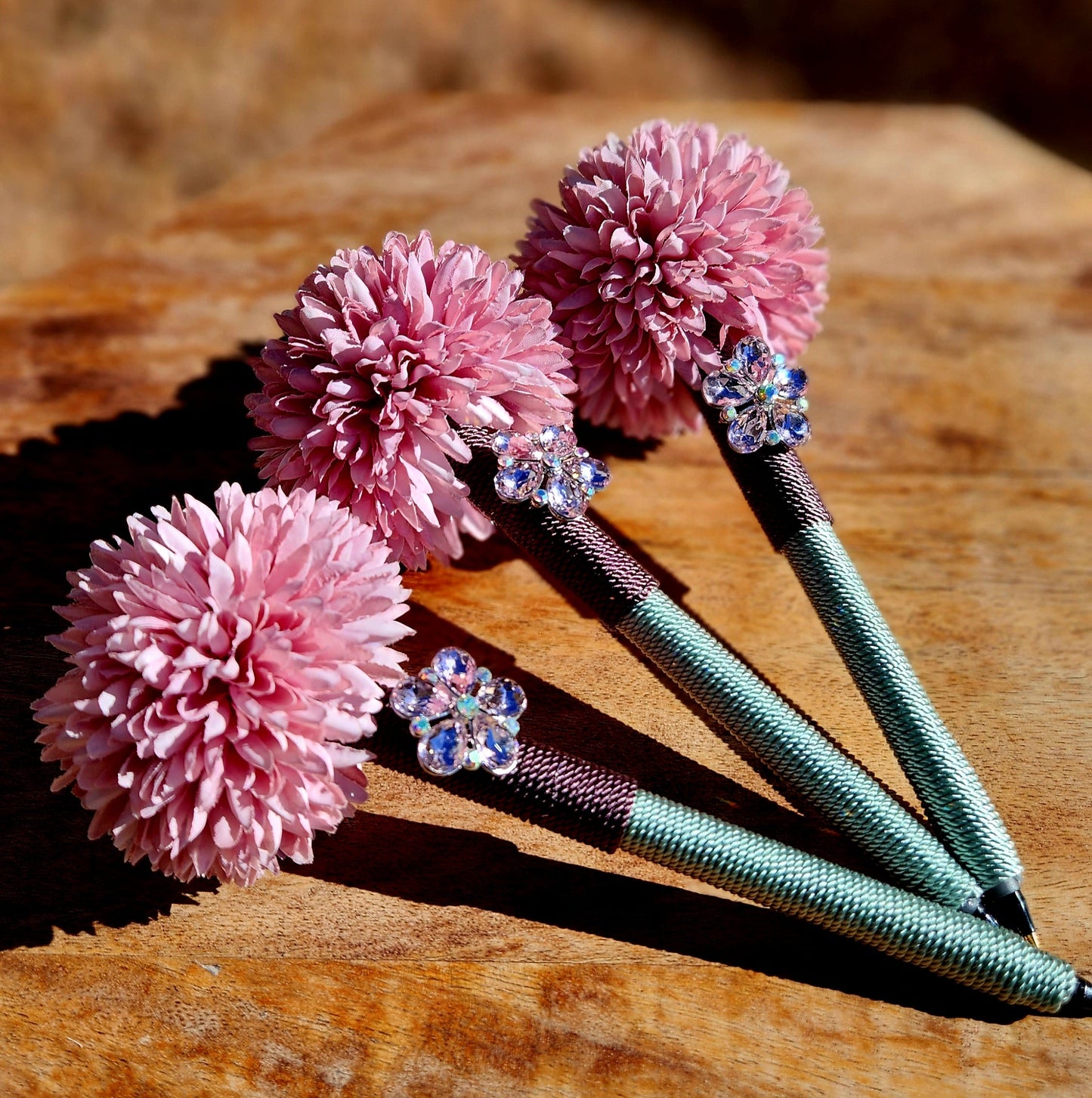 "Fairytale Treasures" Faux Flower Pen